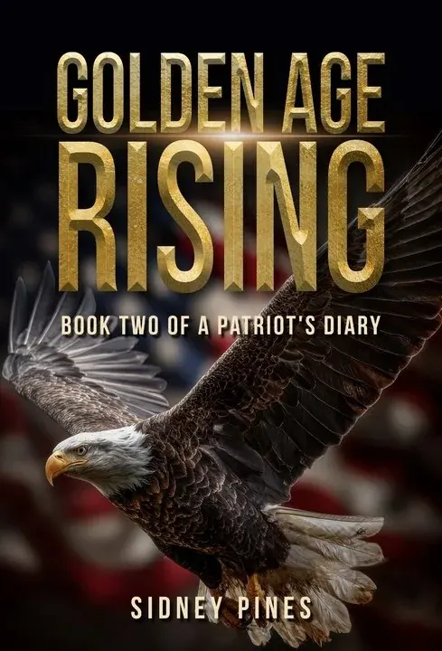 Book cover with an eagle in flight used for an anti-socialism book discussion